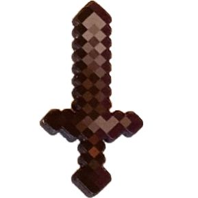Minecraft nástroj k malé figurce - netheritový meč