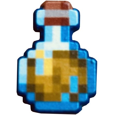 Minecraft předmět k malé figurce - lektvar síly