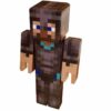 Minecraft - Steve v netheritovém brnění