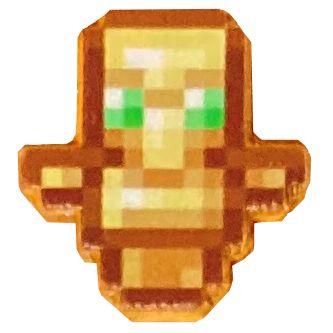 Minecraft předmět k malé figurce - totem nesmrtelnosti