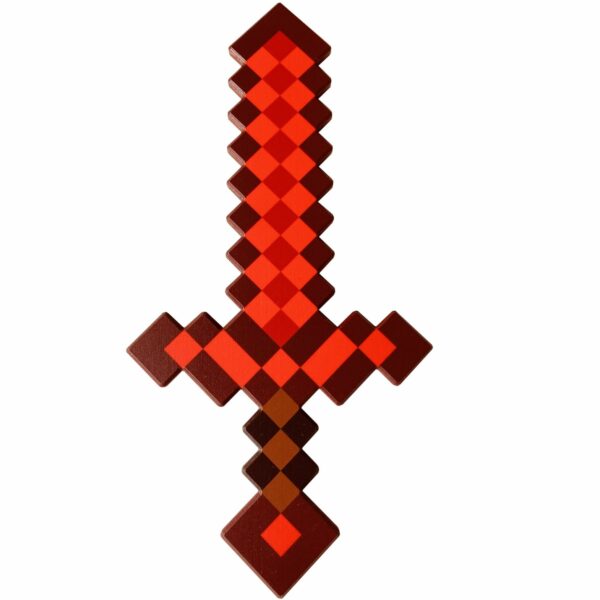 Ďáblův Minecraft meč do ruky
