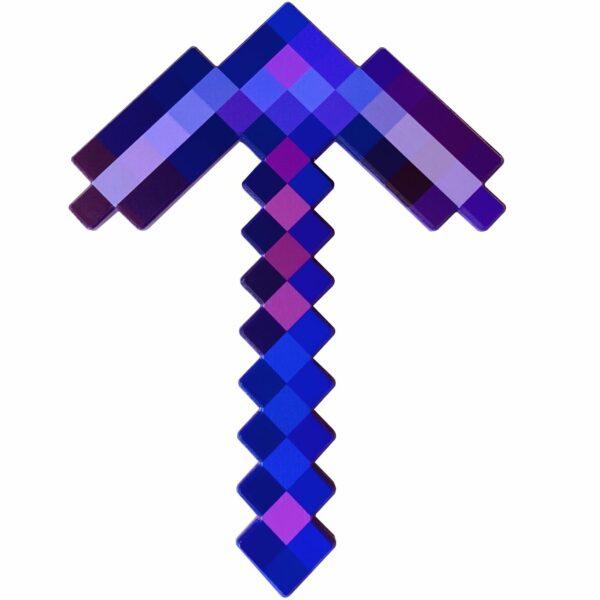 Minecraft krumpáč do ruky - očarovaný netheritový