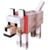 Minecraft figurka - pejsek s červeným obojkem