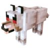 Minecraft figurka - vlk rozzlobený