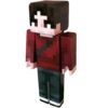 Figurka Henryho z Minecraft filmu - přední strana
