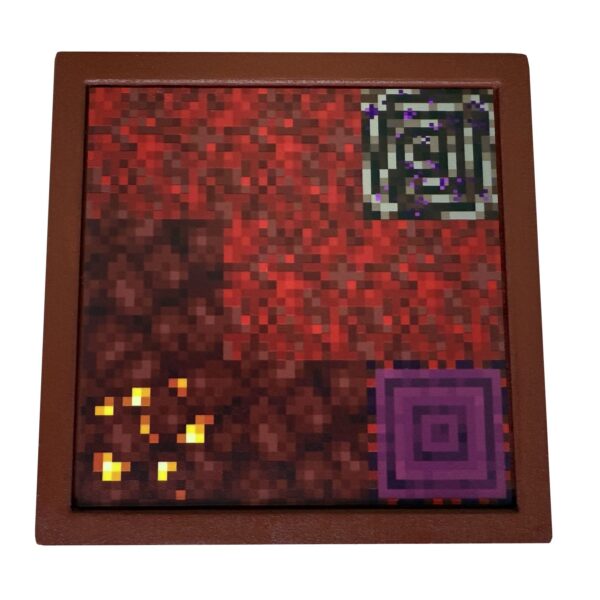 Oboustranná hrací podložka nether